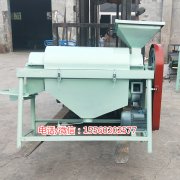 水稻脫芒機，黑龍江水稻打毛機、家用水稻去芒機，水稻脫芒機裝車